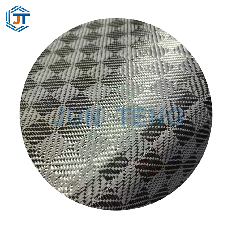 3K Jacquard szénszálas szövet